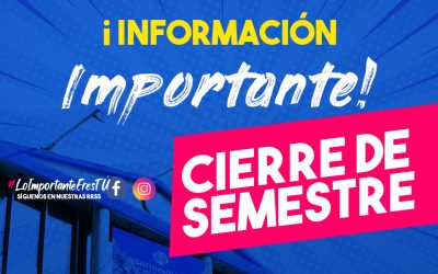 CIERRE PRIMER SEMESTRE 2022